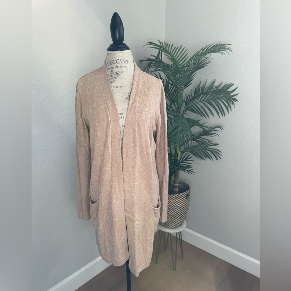 Barefoot Dreams CozyChic Lite Cardigan in Cream